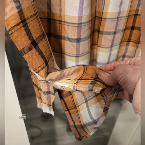 NWT Maurice’s plaid button-down long sleeve shirt -Size M - Picture 6 of 6